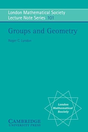 Groups and Geometry: 101-Wow! eBook