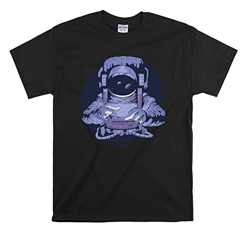 T-shirt officiel Space Dream Astronaute XXL noir pour un look ample et confortable