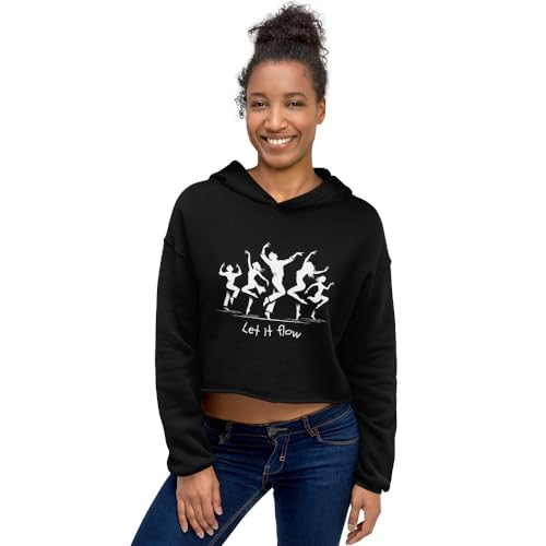 Sweat à capuche danseuse Let it flow pour rester au chaud avec style