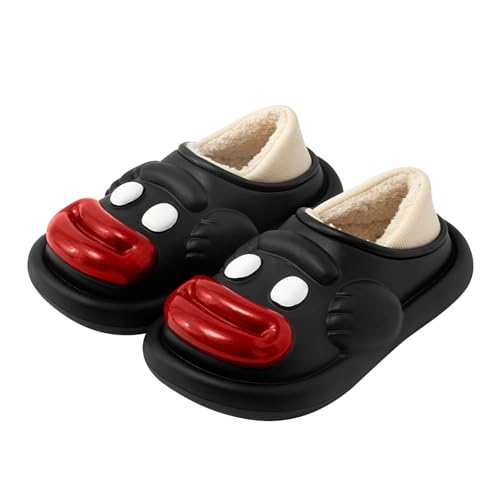 Pantoufles confortables pour l'automne et l'hiver pour femme | Chausson peluche intérieur