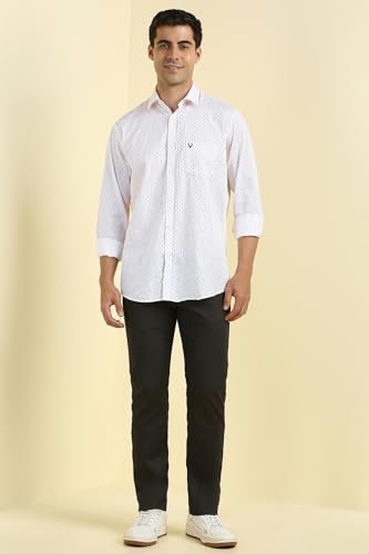 Image of Allen Solly Men Cotton Blend Regular Fit Shirt