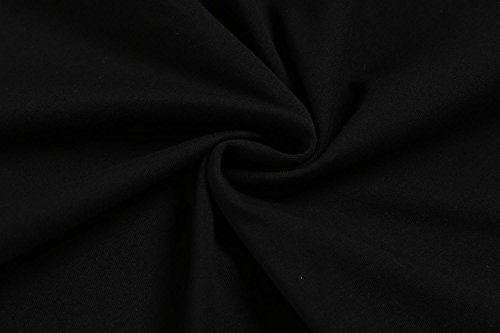 Hotouch Casual Nero Abito per le Donne a