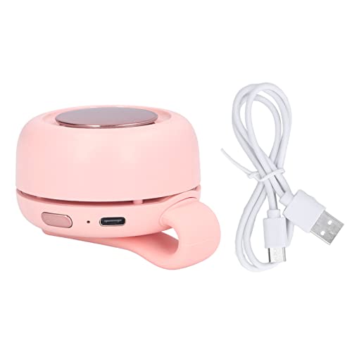 Image of Pocket Clip Fan, Silent Small Whirlwind Fan ABS Flexible for Pool for Hiking for Picnic (Pink)