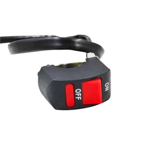 Interrupteur de phare de moto robuste étanche pour guidon