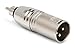 Hosa GXR-135 Adaptor, XLR3M to RCA