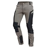 PUMA Workwear Pro-One - Pantalones de senderismo para hombre, robustos, con nailon reforzado para mayor durabilidad, pantalones de trekking con elástico en 4 direcciones, tira de botones ajustable