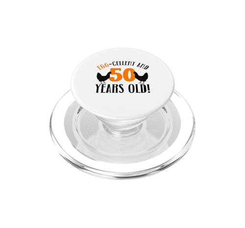 PopGrip MagSafe 50 Ans Humour Poulet : Cadeau Anniversaire Rigolo