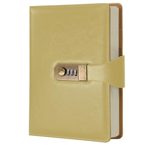 LUMAI Caderno Diário com Cadeado e Senha A5 288 Páginas Capa Cour...