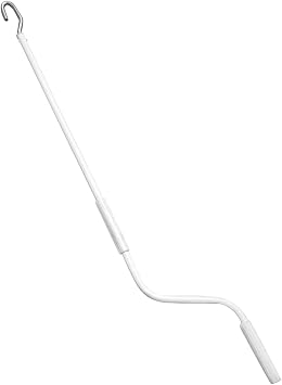 Sharplace Awning Crank Handle Canopy Accessory Metal Awning Crank Handle Winder, Awning Opener Tool, Cranks Wand Awning Puller for RV Awning Shade Backyard Garage Door Roller Shutter Terrace, 31.5in