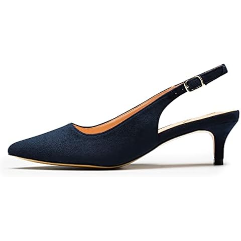 GENSHUO Escarpins Talon Aiguille 5 CM Cover