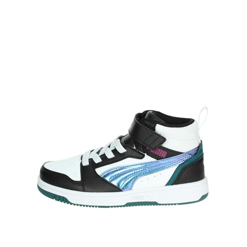 PUMA Baskets Blanc Et Noir 398726-02 chaussure sport enfant taille 29