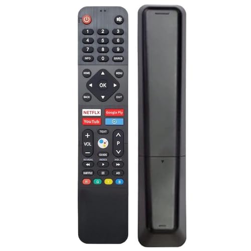 Image of Compatible with Motorola TV Remote Control Suitable for Smart 4K LED UHD OLED Android Television Non Voice Command with Streaming Apps - Match Keys Exactly with Existing Remote Controller