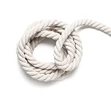Westward Rope and Wire - Cuerda de algodn natural, 12 mm Precio por metro.