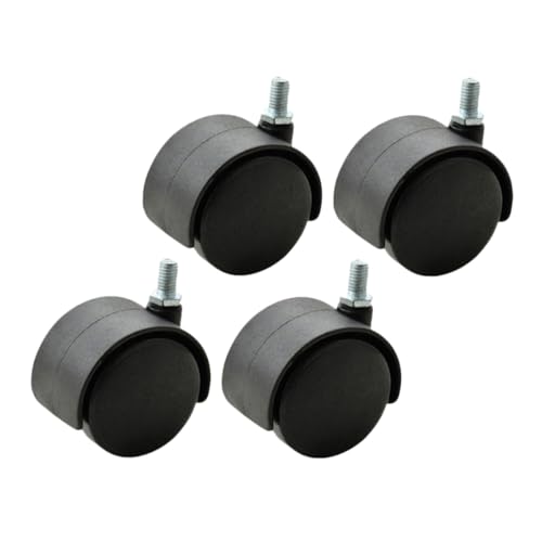 UTHCLO 4pcs Swivel Casters for Computer Chair Wheel Replacement Furniture Wheel Heavy Duty for Home Office Use