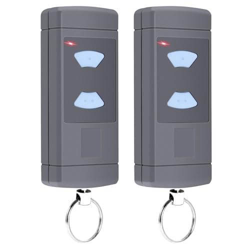 Quevati Ersatz für Hörmann Handsender 868,3 MHz, 2 Kanäle Garagentor Fernbedienung, kompatibel mit Hörmann HSM4-868, HSE2-868, HS4-868 für SupraMatic, ProMatic, RotaMatic, LineaMatic, 2PCS
