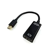 Excellente performance du mini port d'affichage 1.2 : il connecte le port d'affichage à n'importe quel appareil compatible HDMI. Le moniteur HDMI est fabriqué avec des connecteurs plaqués or 24 K et une puce de conversion puissante qui se connecte facilement et convertit le signal facilement, prend en charge les hautes résolutions jusqu'à 1080p pour Full HDTV et améliore la qualité. Le mini écran 1.2 vers HDMI 4 K est connecté via une connectivité simple plug-and-play. Aucun logiciel ou pilote d'installation supplémentaire nécessaire pour connecter l'écran HDMI.