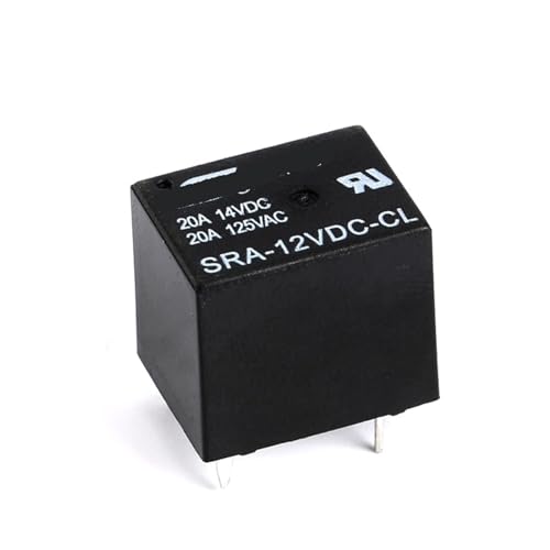 Relés de potencia 12V SRA-12VDC-CL para solucionar fallos de encendido en placas PCB