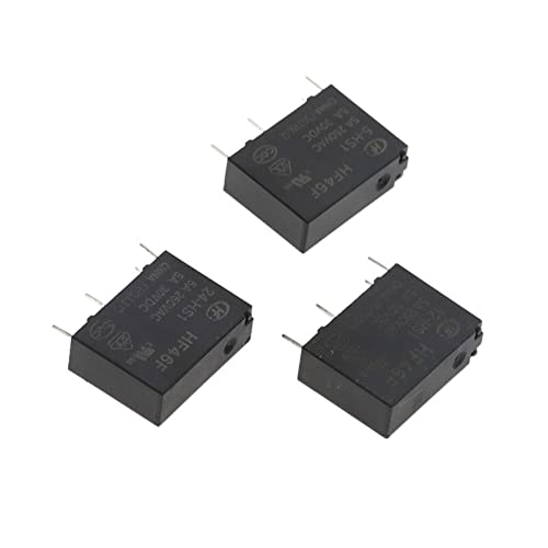 Relais 4 broches HF46F de haute précision pour circuits de commande industriels - 5