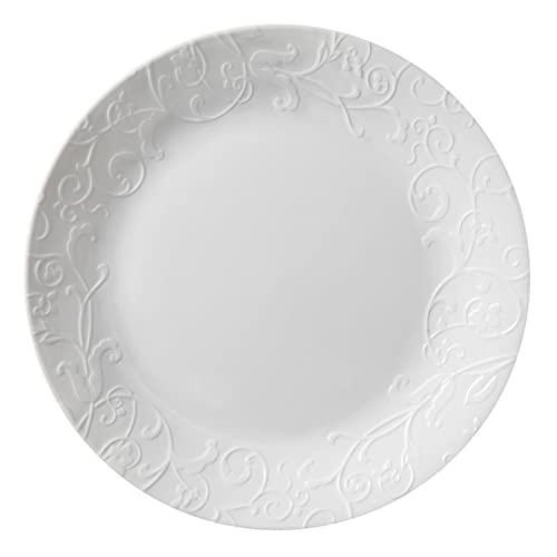 Corelle Embossed Bella Faenza 10.25" Dinner Plate (Set Of 4) #TOP15