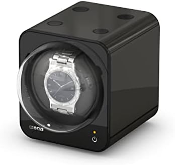 Boxy Fancy Brick Watch Winder Add on Without Adapter Iron Gray