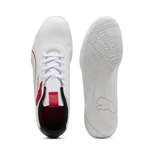 PUMA Erwachsene Scuderia Ferrari Neo Cat 3.0 Sneakers 42.5, White Black – Ansicht 4