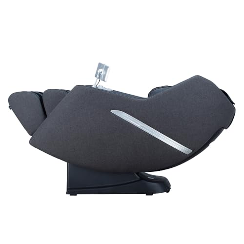 Home Deluxe Massagesessel CORVIA mit Premium Webstoffpolsterung - Anthrazit I Wärmefunktion, Zero-Gravity-Funktion, für Rücken und Nacken – Bild 6