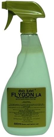 Gold Label - caballo Flygon LA gatean y insecto volador Spray x 500 Ml