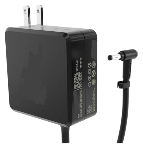 Cordon d'alimentation 65W charge stable pour ordinateur portable 19V avec connecteur 4.5x3mm