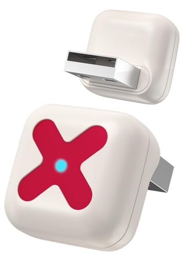 HLNCYTKJ Mini Wireless CarPlay Adapter, Compact Design 2-in-1 CarPlay & Android Auto,Converts Wired to Wireless Carplay Adapter for iPhone iOS 6+/ Android 11+, Wireless Control Plug & Play, No Delay.