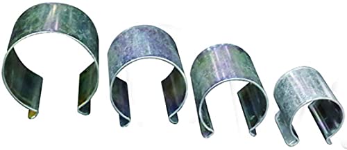 CLIPS PER SERRE IN METALLO KG.1 VARIE MISURE (Ø20)