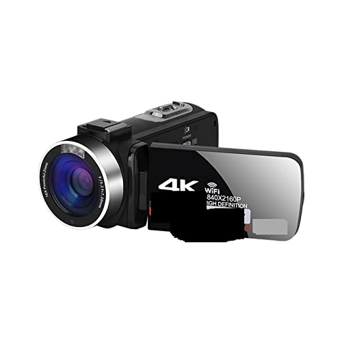 Caméscope 4K UHD 48MP portable pour streaming et vlog de Génération 2 sans carte SD