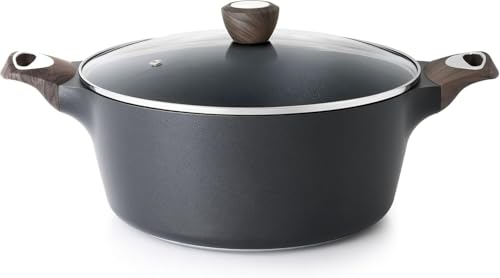 SENSARTE Kochtopf 24 cm, Topf Induktion mit Deckel, 4.5L – Ansicht 1