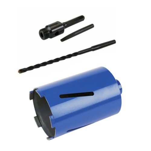 Tooltime® 127mm x 150mm Diamond Core Drill + 100mm Hex Arbor + Pilot Drill