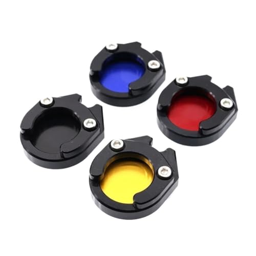 Extension béquille Yamaha NMAX et Aerox plaque rouge - 3
