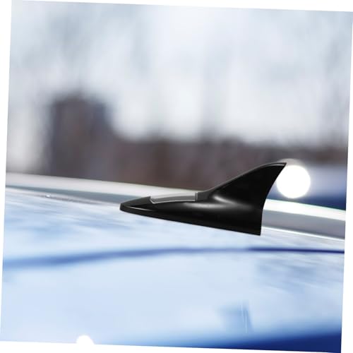 Luz LED solar autocargable en la antena de aleta de tiburón PRETYZOOM de plástico resistente 6