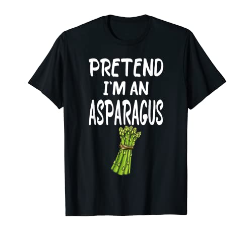 Déguisement amusant pour Halloween avec inscription « Pretend I'm An Asperge » T-Shirt