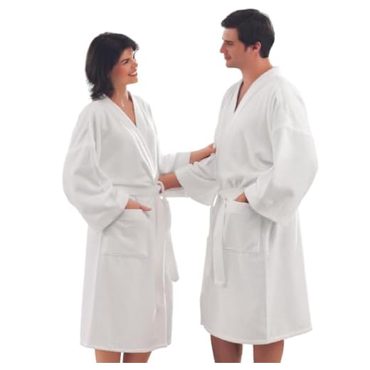 Teka Roupão de Banho Branco Adulto Masculino Feminino 100% Algodão Aveludado e Atoalhado Luxo Hotel Spa Clínica