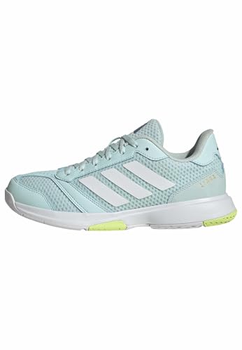 adidas ���f�B�[�X Ligra 8 �C���h�A�V���[�Y, �w�C���[�~���g/�z���C�g/�C�G���[�B, 28.5 cm