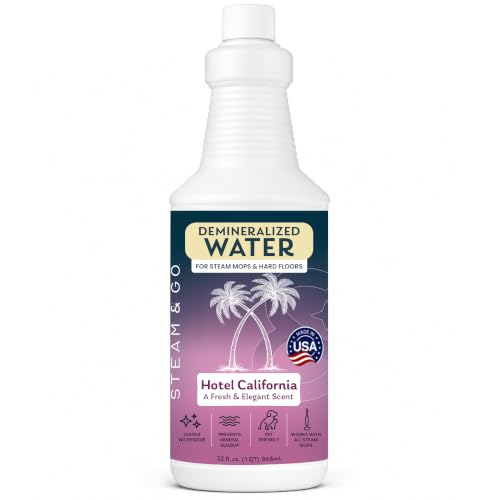 Image of Steam & Go Scented Demineralized Water, Hotel California, 32 fl oz