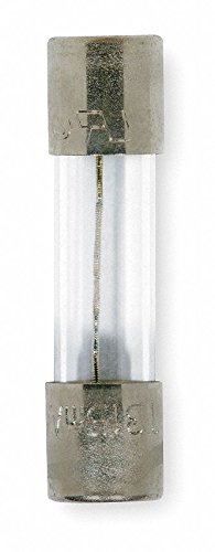 Eaton BUSSMANN 1-6/10A Time Delay Glass Fuse with 250VAC Voltage Rating; S506 Series - pkg. of 5