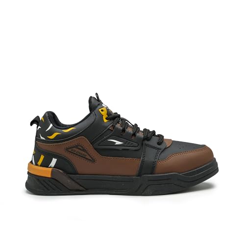 Image of ASIAN Men CHICAGO-11 Stylish Casual Mid Top Sneakers and Trendy Shoes with Laces for Men & Boys | Perfect for Wearing to Outings, and Comfortable All-Day Use, Stylish and Durable