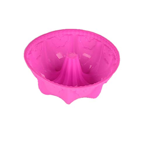 Fantasyday 9'' Lily Flower Birthday Cake Mold Silicone Baking Molds For Your Anniversary Cake, Soap, Cookie, Donut, Bread, Loaf, Muffin, Brownie, Cornbread, Cheesecake, Panna Cotta And More #3 #TOP7