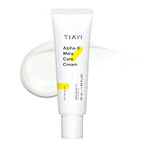 TIA'M Alpha-5 Mela Care Cream, 1.69 fl oz, 5% Alpha Arbutin Glow Enhancing Cream with Glutathione & Niacinamide, Korean Skin Care