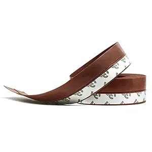 Weather Stripping, Silicone Door Seal Strip Door, Window, 16 Feet Long, Reddish Brown (Width 25mm)