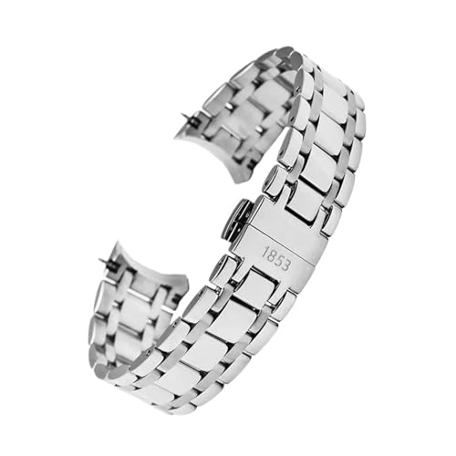 Bracelet montre 18mm acier résout l'usure du cuir pour boîtier Tissot Couturier T035