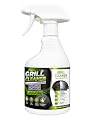 Fast-Acting Heavy-Duty Grill Degreaser Spray, BBQ Grill Cleaner for Burnt Food & Grease Send brushes, send sponges (1pcs 500ml)