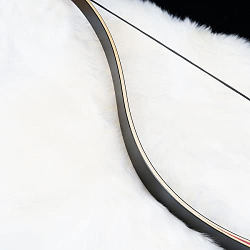 Pmz Archery 58" Recurve Bow Horsebow Longbow Traditional Bow Archery Set (Right Hand,40Lbs) #TOP5