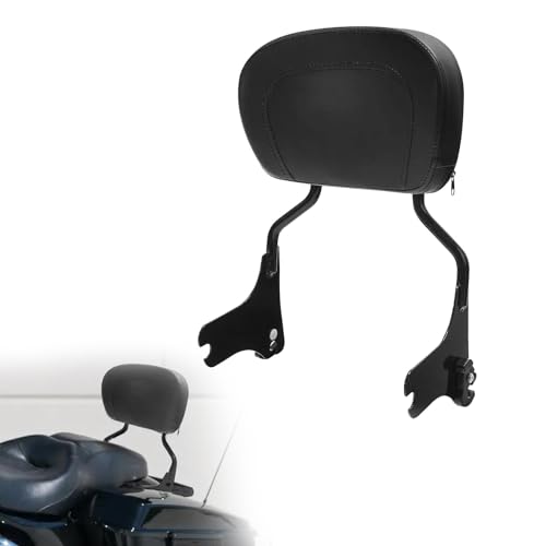 Barre de dossier sissy contre la fatigue passager sur Road Glide