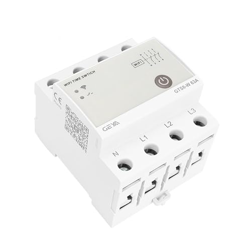 Relais temporisé GTS8-W 2P 80A pour votre installation de maison intelligente - 5