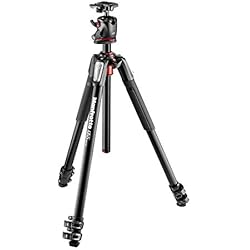 Manfrotto 055 Pro Manfrotto 055 XPro - Kit trípode con rótula de Bola XPRO, Negro, 3 Secciones